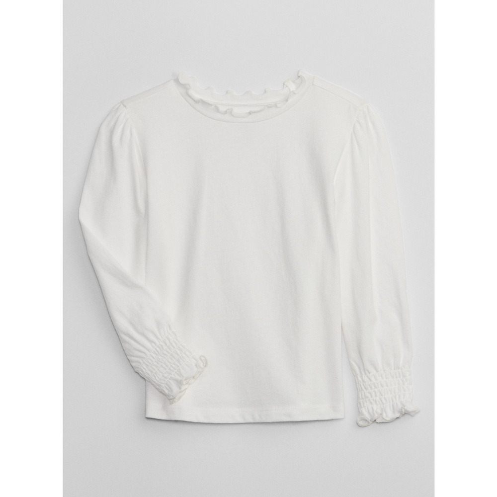 babyGap Smocked Puff Sleeve T-Shirt Size 4 New with Tags